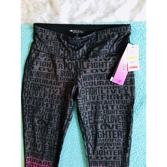 Ideology crop leggings small new - Picture 2 of 9